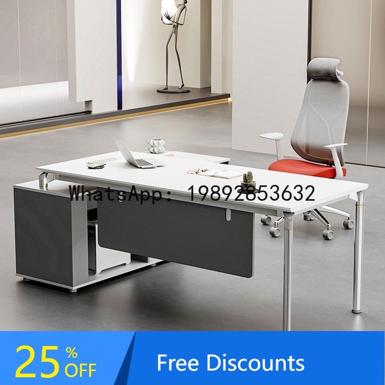 Office Tech Furniture - Meja Kantor YFY Sederhana Modern Mewah