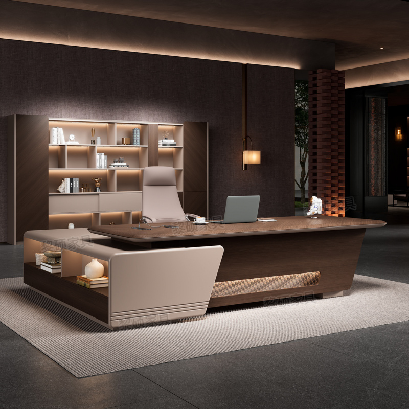 Office Tech Furniture - Meja Kantor Kelas E0, Canggih dan