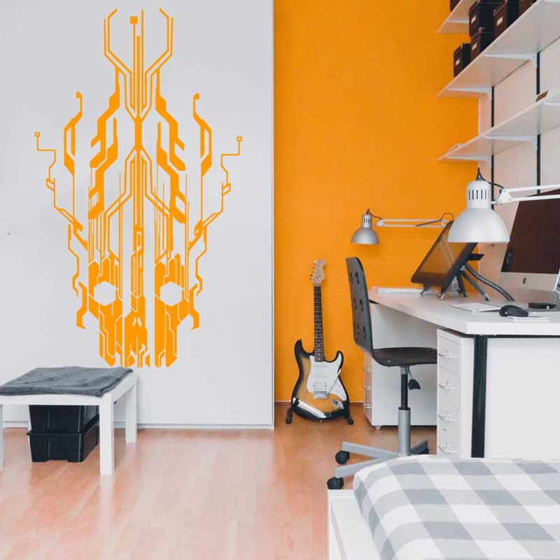 Chip Sirkuit Teknologi Tengkor - Office Tech Furniture ulasan dan harga