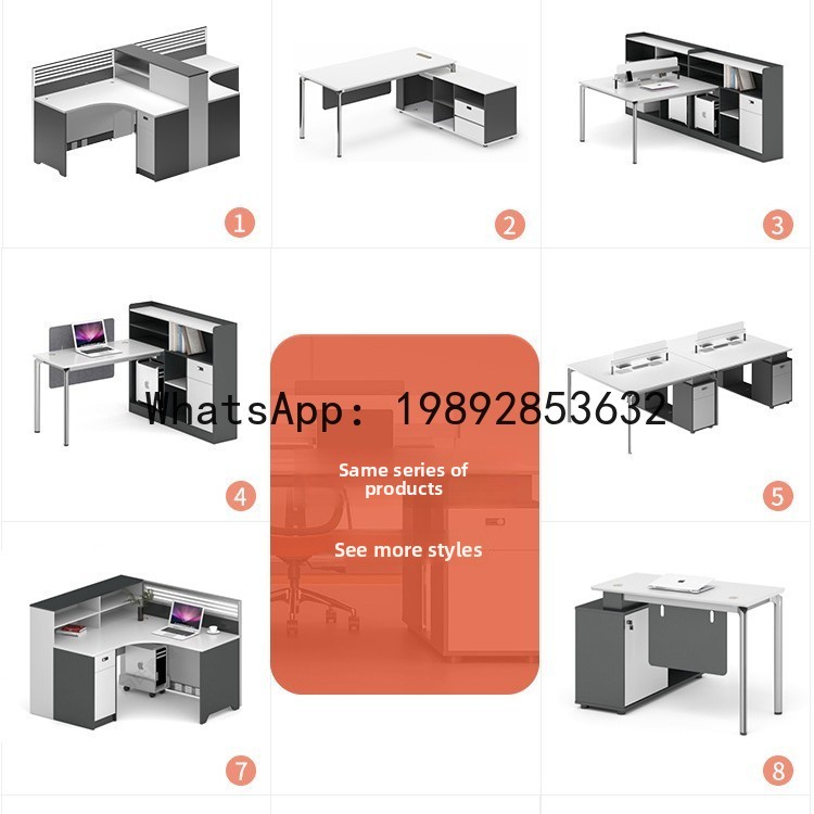 Meja Kantor YFY Sederhana Mode - Office Tech Furniture ulasan dan harga