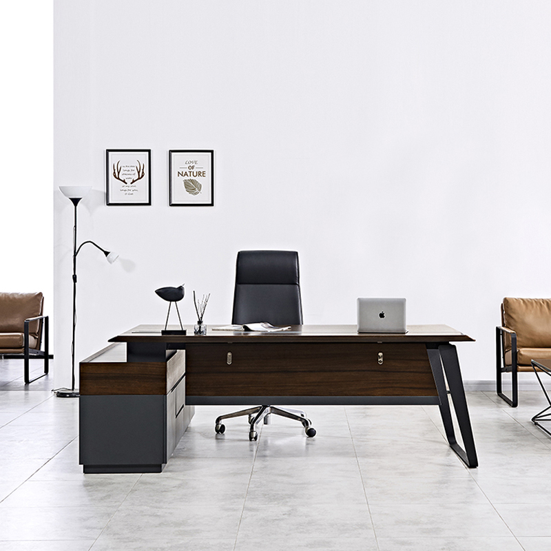 Desain Meja Kerja Kantor Kayu  - Office Tech Furniture ulasan dan harga