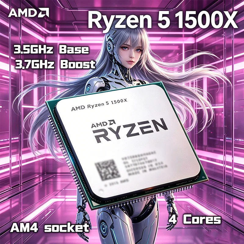 AMD Ryzen 5 1500X AMD R 5 1500 - Amd Cpu Ryzen 5 ulasan dan harga