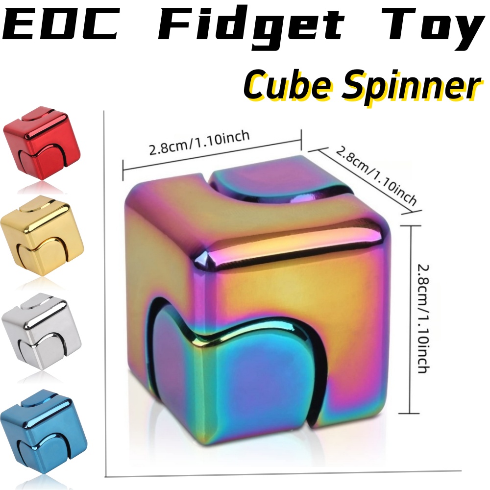 Mainan Kubus Spinner Fidget Lo - Cool Office Tech Gadgets ulasan dan harga
