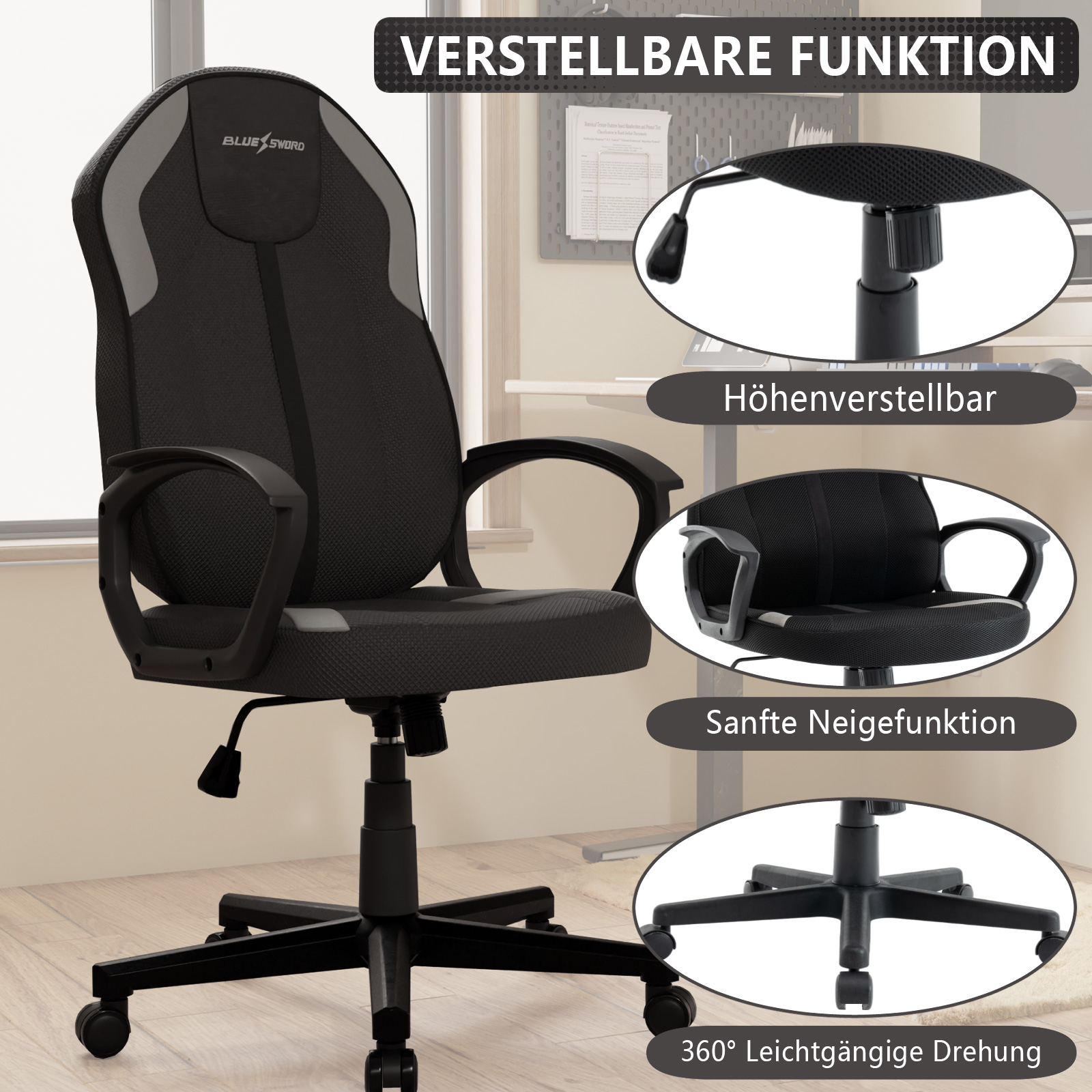 Kursi Kantor Ergonomis Vigosit - Office Tech Furniture ulasan dan harga