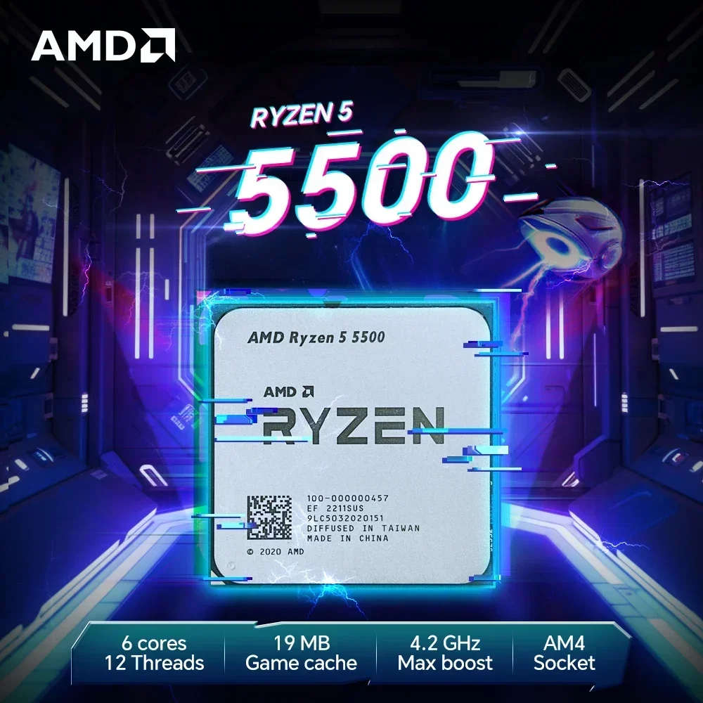 AMD Ryzen 5 5500 ITX Kompatibe - Amd Cpu Ryzen 5 ulasan dan harga