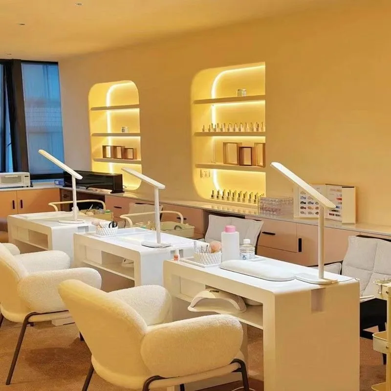 Meja Manikur Kursi Kecantikan  - Office Tech Furniture ulasan dan harga