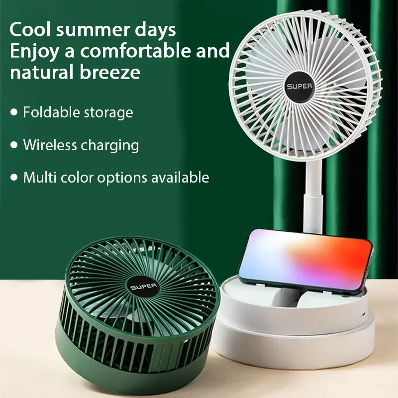 Kipas USB Mini Lipat Dapat Dip - Cool Office Tech Gadgets ulasan dan harga